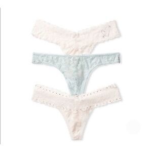 NWT! 3 Pack Victoria's Secret Lace Thing Panties Size XL